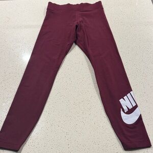 Nike Women’s Burgundy Leggings